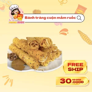 Bánh Tráng Cuộn Mắm Ruốc Moonbubu Food