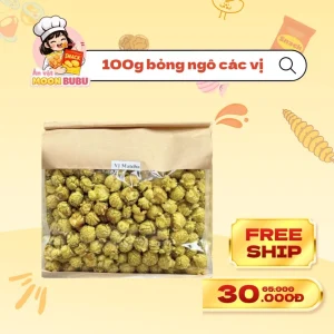 Bỏng Ngô Mix Vị 100g Moonbubu Food